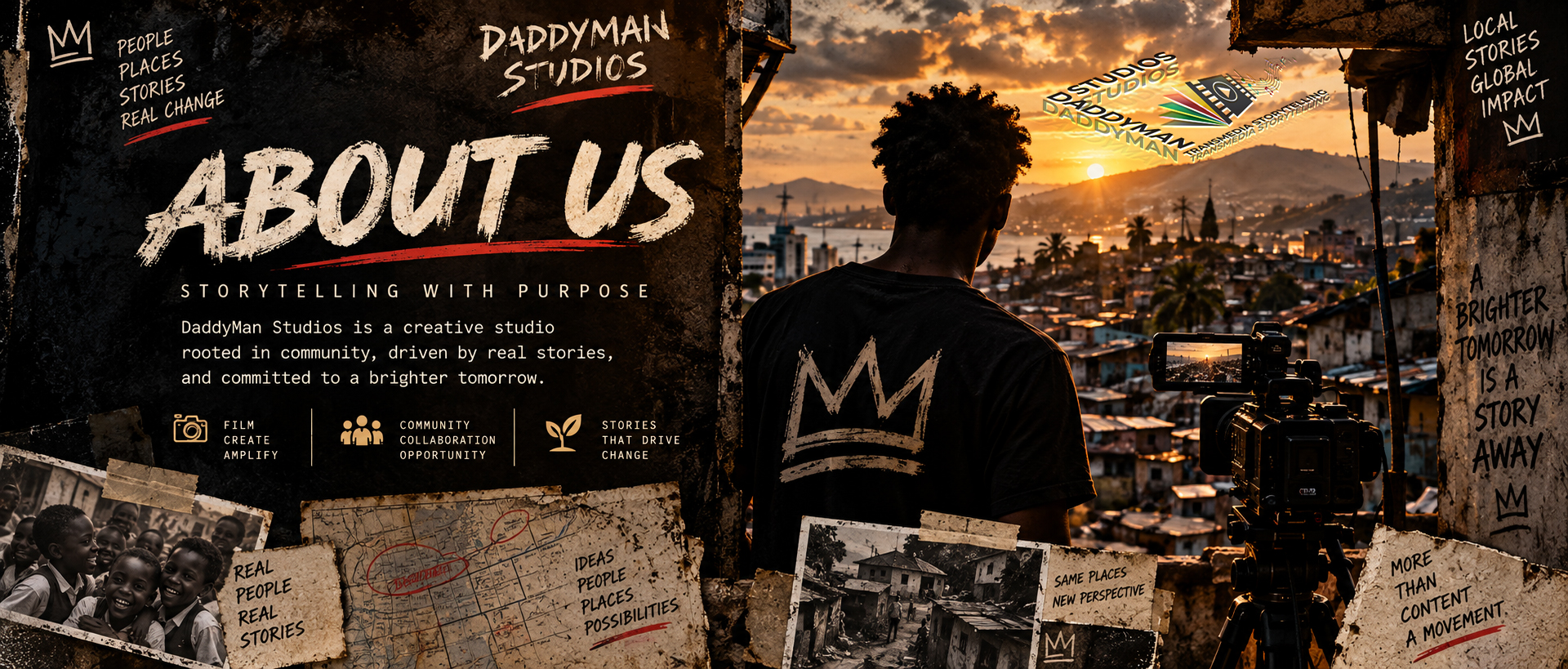 About DaddyMan Studios: people, places, stories, and real change